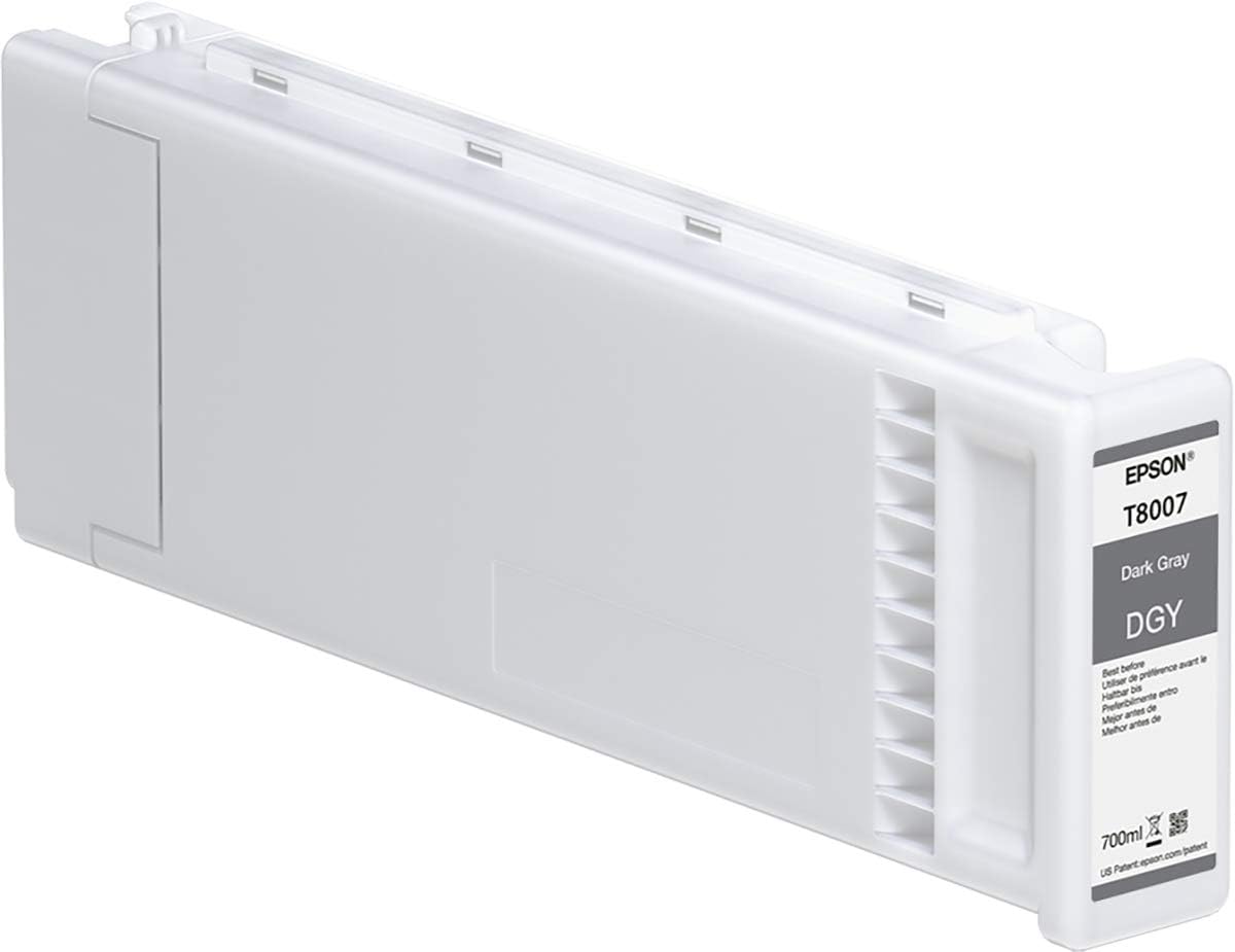 Epson C13T800700 UltraChrome PRO Dark Gray Ink 700ml