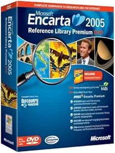 Microsoft Encarta Premium 2005 DVD Reference Library — main product image