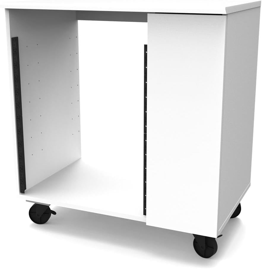 Glorious 246885 Modular Side Rack White Studio Furniture