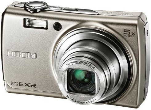 Fujifilm F200EXR 12MP Digital Camera 5x Zoom Silver