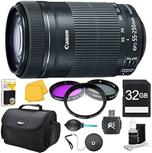 Canon E1CN55250STM EF-S 55-250mm IS STM Lens Kit — main product image