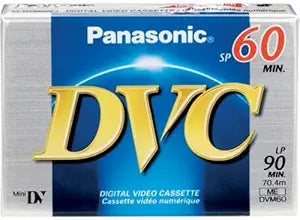 Panasonic AY-DVM60EJ5 MiniDV 60 Minute Cassette 5-Pack