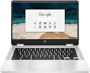 HP X360 14a 14" FHD Chromebook Pentium Silver (Renewed)