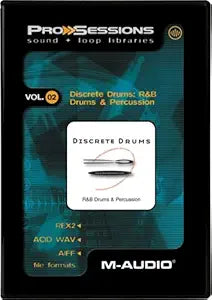 M-Audio ProSessions-Vol 2 R&B Drums & Percussion - Audio Samples