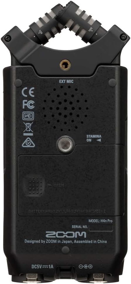 Zoom H4n Pro 4-Track Portable Audio Recorder