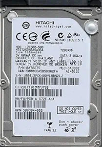 Hitachi HTS725050A9A364 500GB 7200RPM SATA HDD — main product image