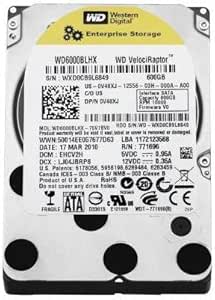 Western Digital WD6000BLHX 600GB VelociRaptor HDD