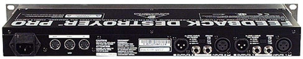 Behringer DSP1124P Digital Feedback Suppressor Equalizer