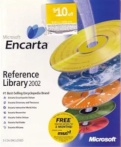 Microsoft 5955674115 Encarta Reference Library 2002