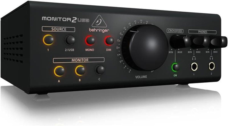 Behringer MONITOR2USB Speaker/Headphone Monitoring Controller USB Interface — main product image