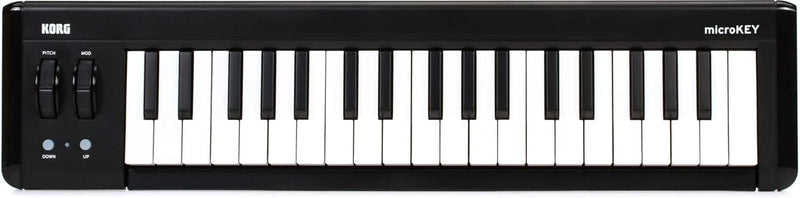 Korg microKEY2-37 37-Key USB MIDI Keyboard Controller — main product image