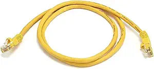 Monoprice 102135 Cat5e Ethernet Patch Cable Yellow — main product image