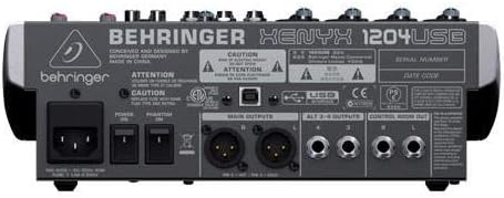 Behringer 1204USB Xenyx 12-Channel Mixer USB Interface