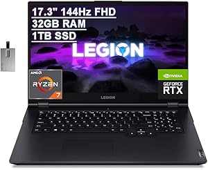 Lenovo Legion 5 Gaming R7 RTX 3060 17.3" Laptop
