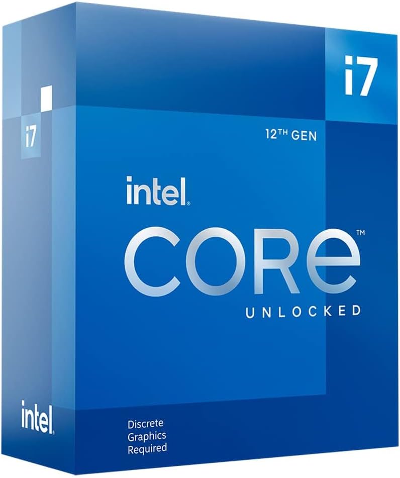 Intel BX8071512700KF Core i7-12700KF Unlocked Desktop Processor