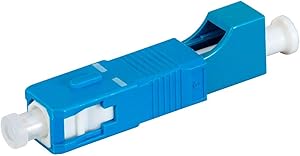 Monoprice 136022 SC Male to LC Female Fiber Adapter 3-Pack