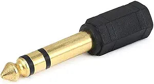 Monoprice 107139 6.35mm to 3.5mm Stereo Jack Adapter