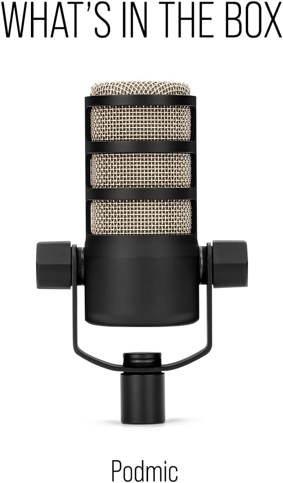Rode PODMIC Dynamic Cardioid Broadcast Microphone