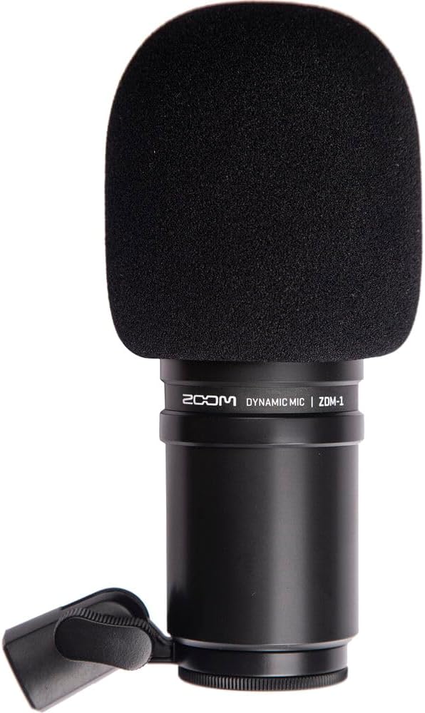 Zoom ZDM-1 Podcast Mic Pack Dynamic Microphone Kit