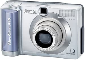 Canon 6865A001 PowerShot A10 1.3MP Digital Camera - 3x Optical Zoom