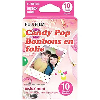 Fujifilm 16321418 Instax Mini Film Candy Pop