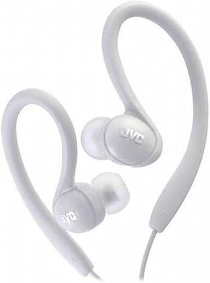 JVC HAEBX85W Sports Clip Inner Ear Headphones