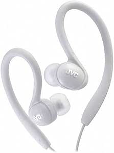 JVC HAEBX85W White Sports Clip In-Ear Headphones