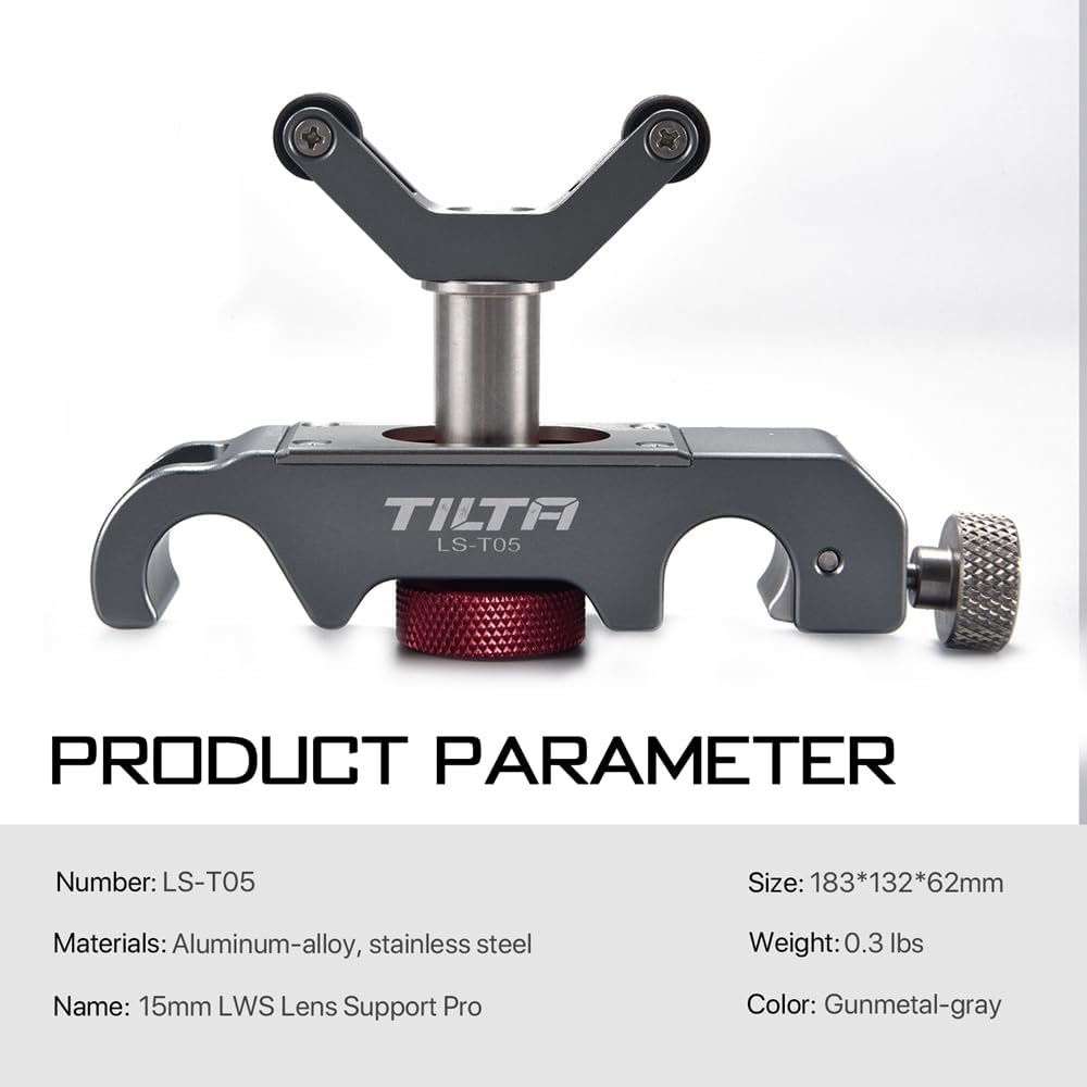 Tilta LS-T05 15mm LWS Lens Support Pro Adjustable
