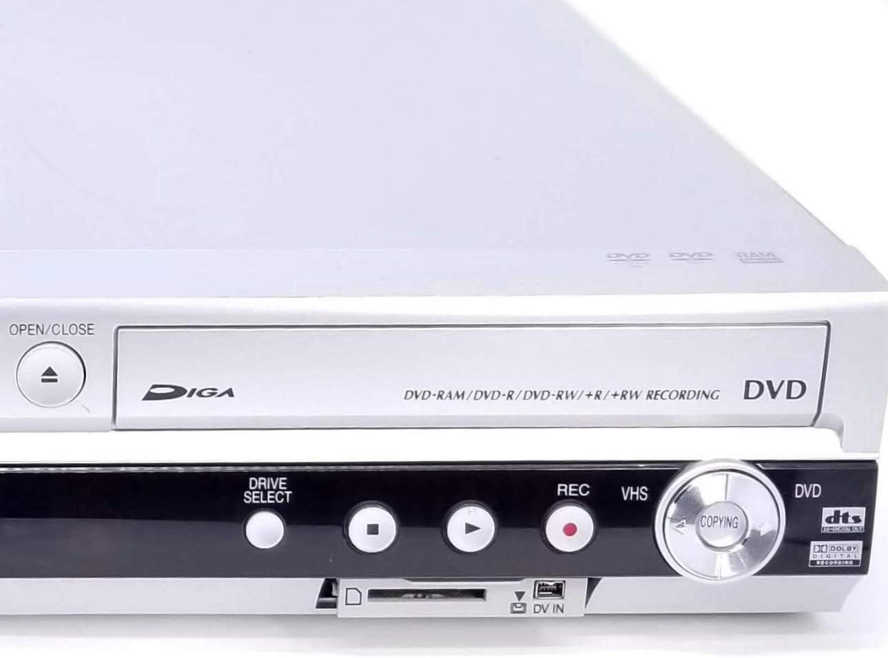 Panasonic DMR-ES46VS VHS/DVD Recorder - Silver Combo Player