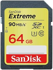 SanDisk Extreme 64GB SDXC UHS-I Card Renewed