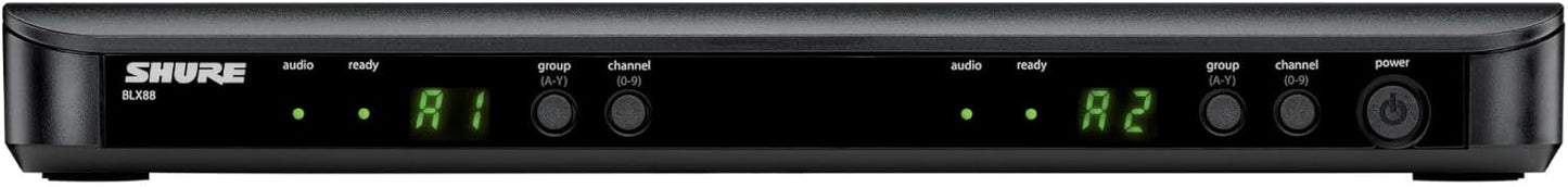 Shure BLX288/B58-H10 Dual Wireless Handheld Microphone System