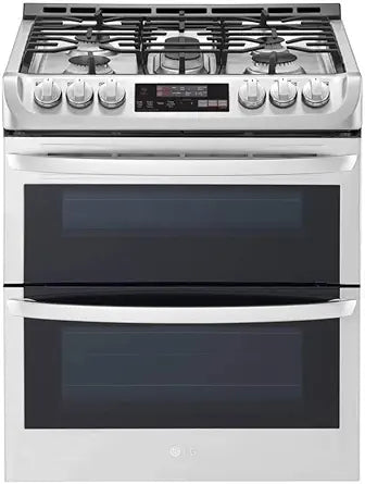 LG LTG4715ST 6.9 CF Gas Double Slide-In Range — main product image