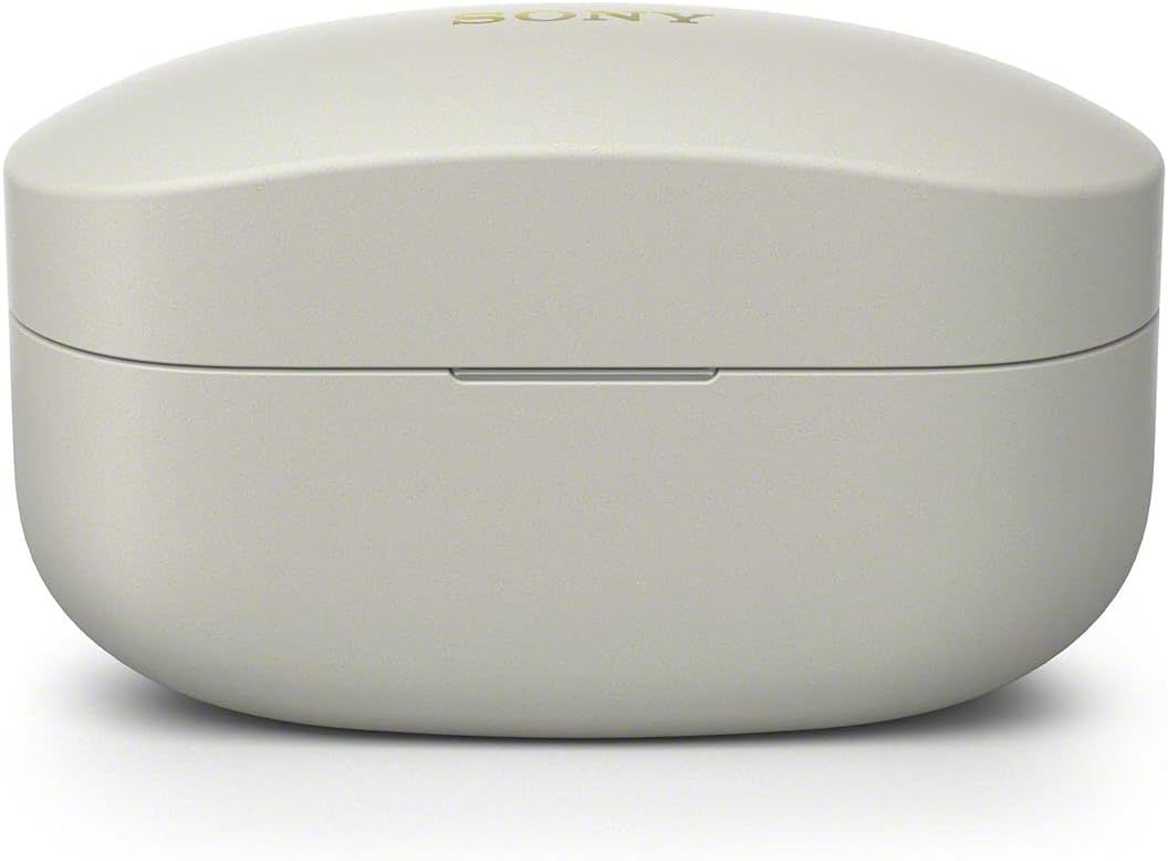 Sony WF1000XM4 SM Wireless Noise Cancelling Headphones Silver/Gold