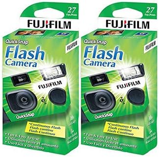 Fujifilm QuickSnap Flash 400 Disposable Camera (2-Pack)