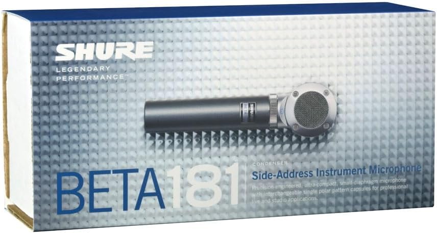 Shure BETA 181/O Omnidirectional Instrument Condenser Microphone