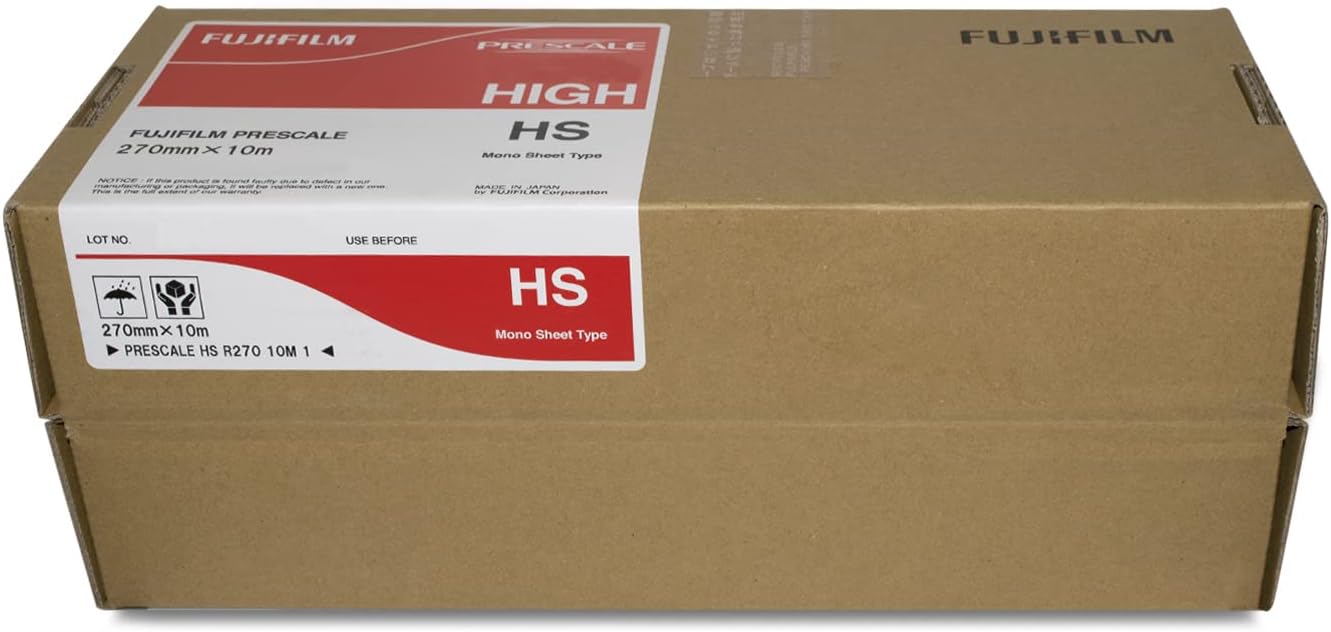 Fujifilm Prescale High Pressure (HS) Pressure Indicating Film