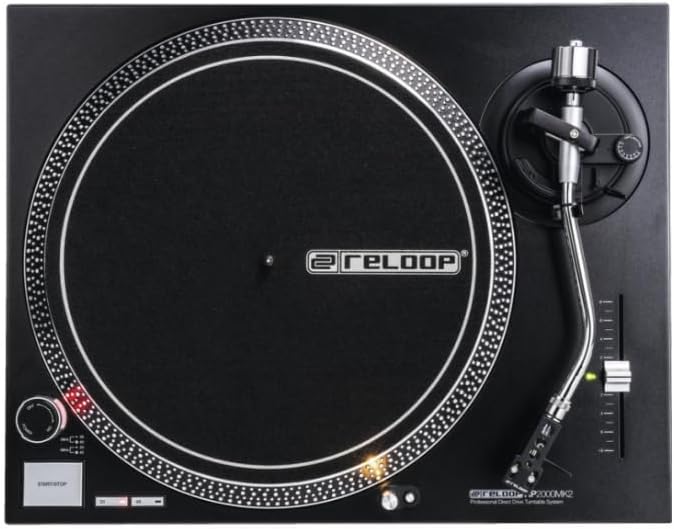 Reloop RP-2000 mk2 Direct Drive Turntable Bundle