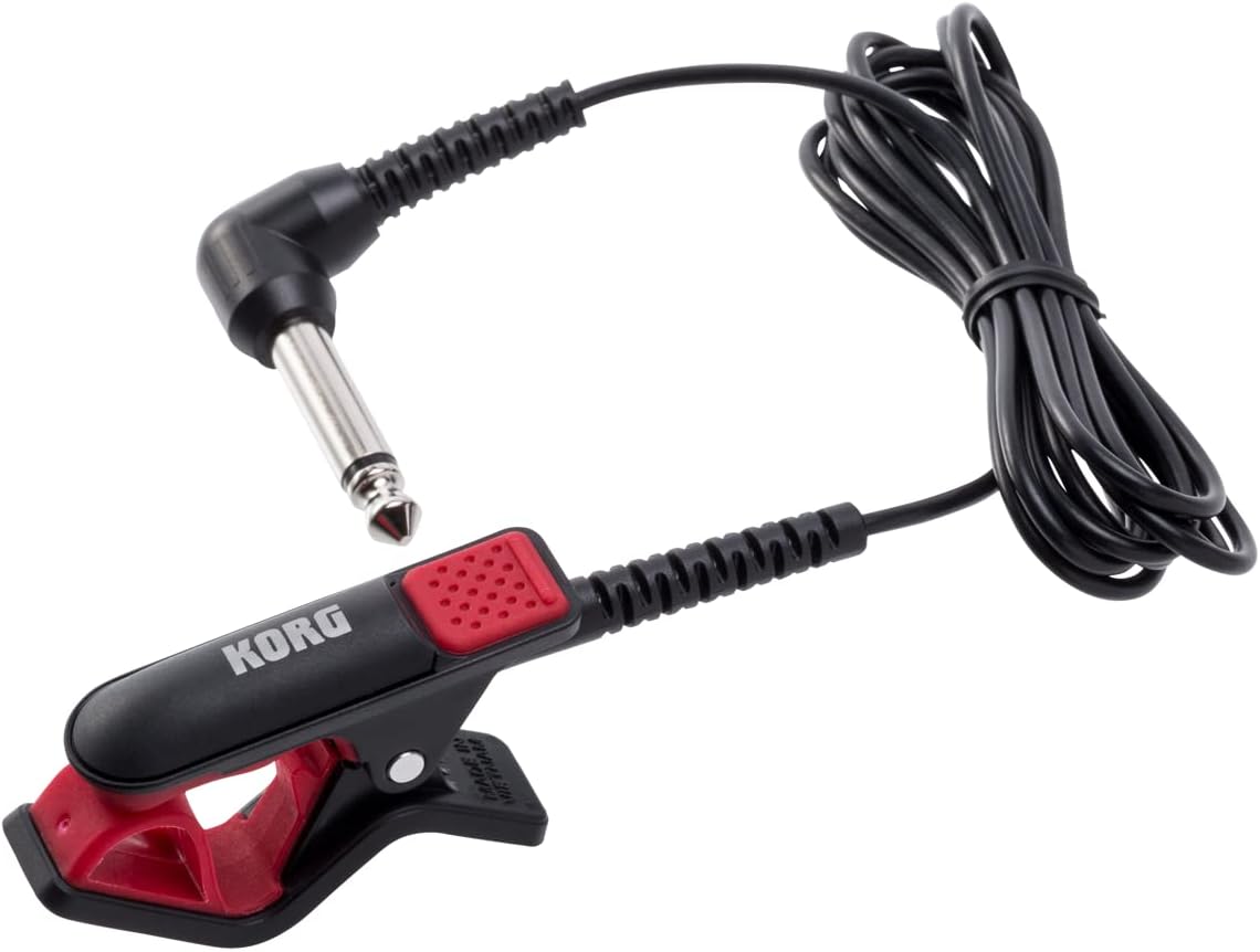 Korg CM300BKRD Clip-On Tuner Microphone