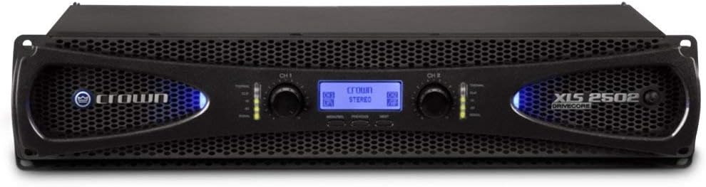 Crown XLS2502 Two-Channel 775W Power Amplifier Renewed