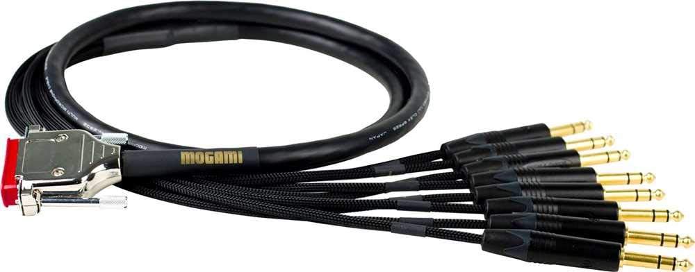 Mogami GOLDDB25TRS02 DB25-TRS Analog Interface Cable 2ft