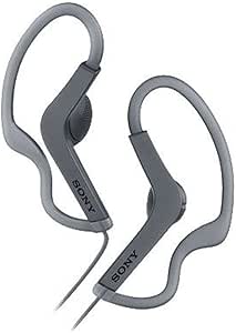 Sony MDRAS210B.AE Sports In-Ear Splashproof Headphones - Black