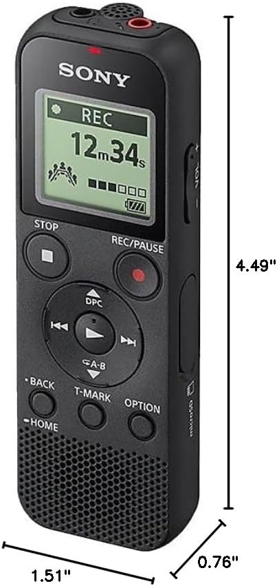 Sony ICD-PX370 Digital Voice Recorder USB 4GB