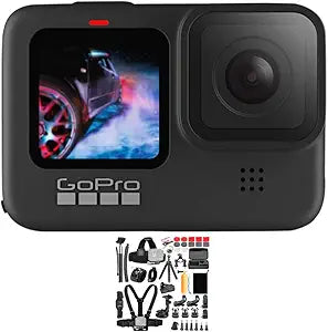 GoPro HERO9 Black 5K Waterproof Action Camera Bundle