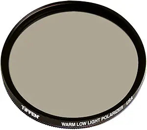 Tiffen 58WLLPOL 58mm Warm Low Light Polarizer Filter — main product image