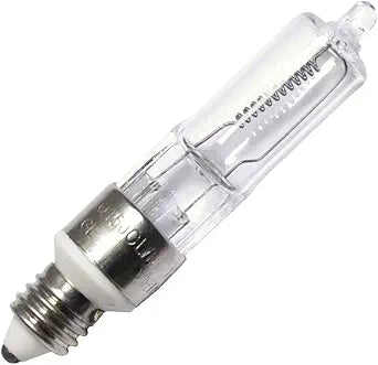 GE 19386 150W Halogen T4 Light Bulb Candelabra — main product image