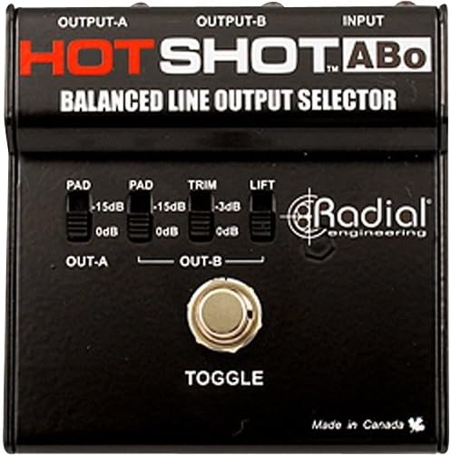 Radial Engineering R800 1509 HotShot ABo Mic Selector