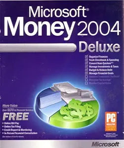 Microsoft 805529579279 Money 2004 Deluxe - Financial Planning Software — main product image