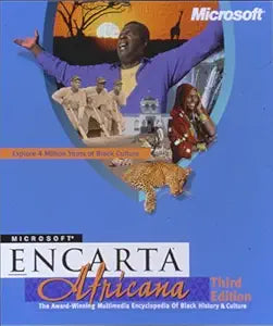 Microsoft B02-00090 Encarta Africana Third Edition (Old Version)