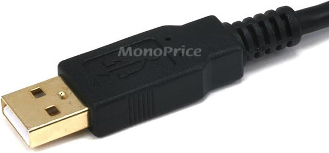 Monoprice 103036 6ft VGA USB to M1-D Video Cable