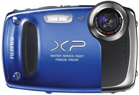 Fujifilm FinePix XP55 14MP Waterproof Digital Camera Blue